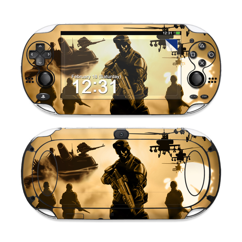 Sony PS Vita Skin - Desert Ops (Image 1)