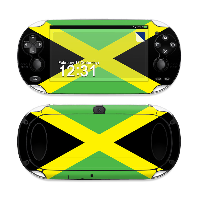 Sony PS Vita Skin - Jamaican Flag (Image 1)