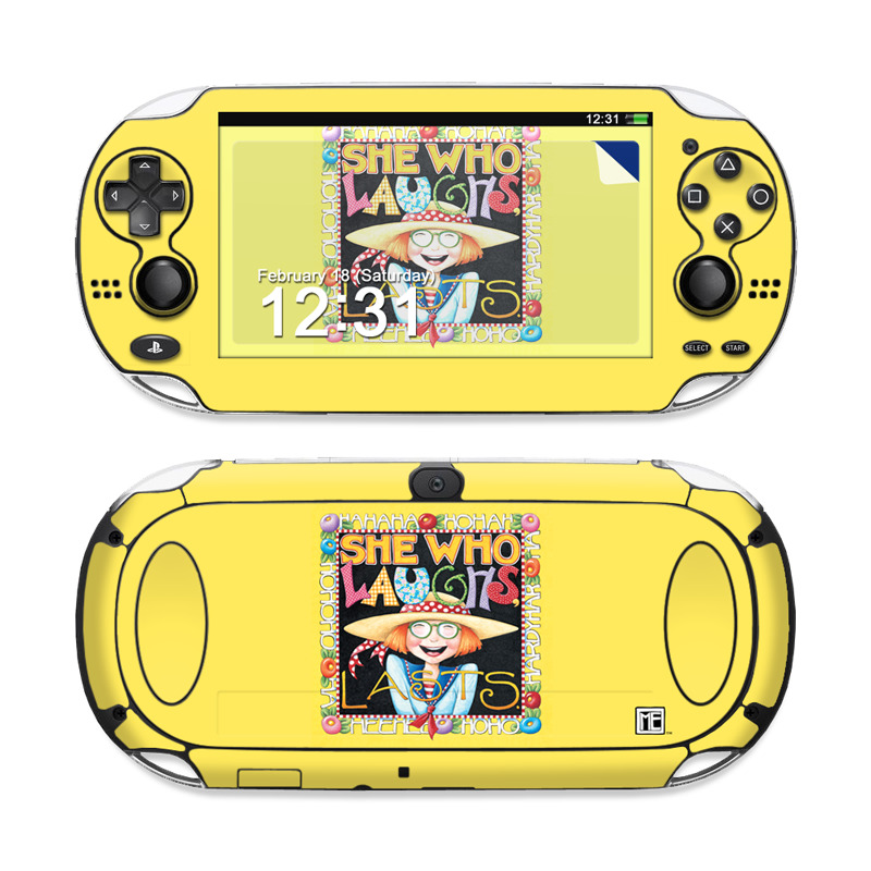 Sony PS Vita Skin - She Who Laughs (Image 1)