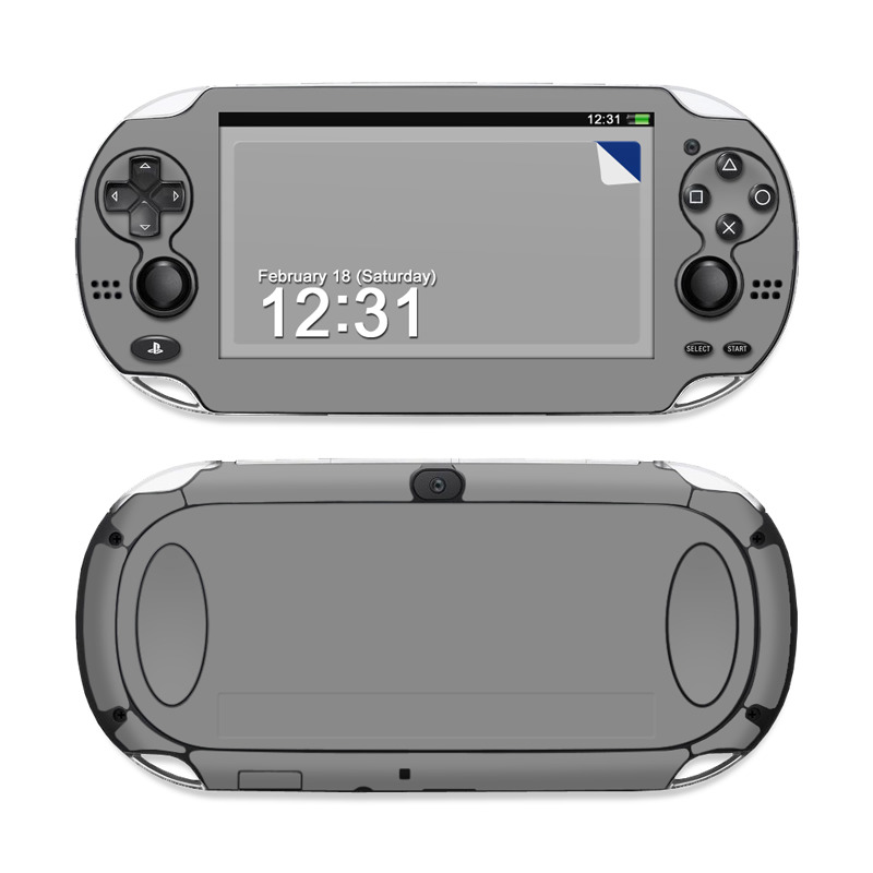 Sony PS Vita Skin - Solid State Grey (Image 1)