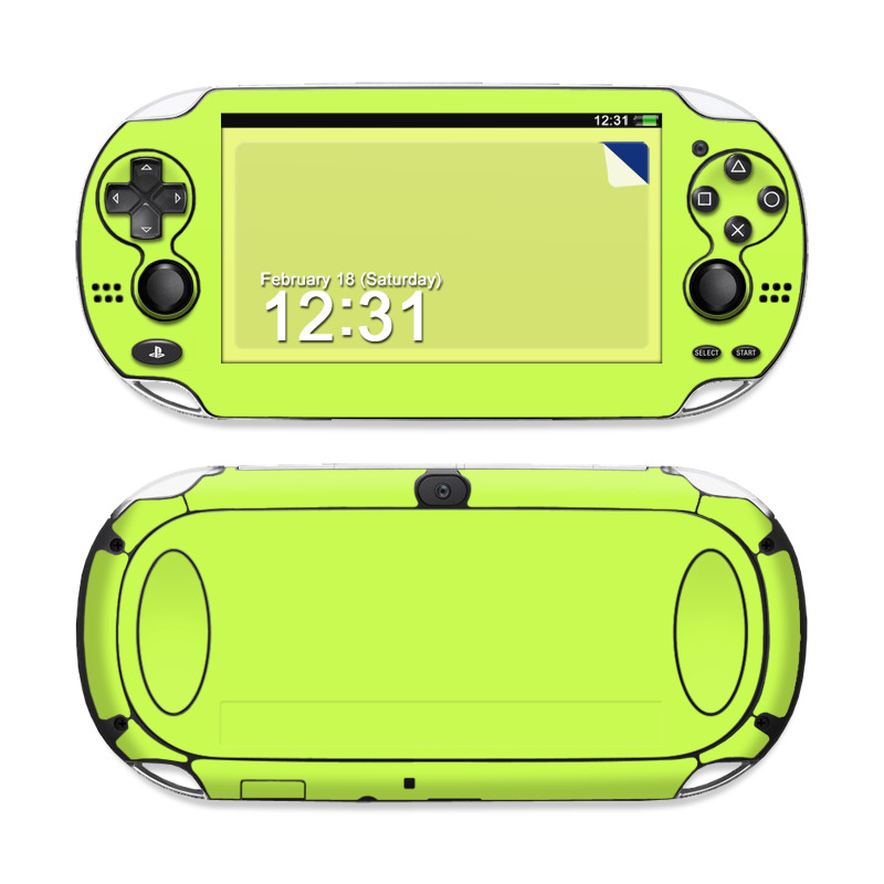 Sony PS Vita Skin - Solid State Lime (Image 1)