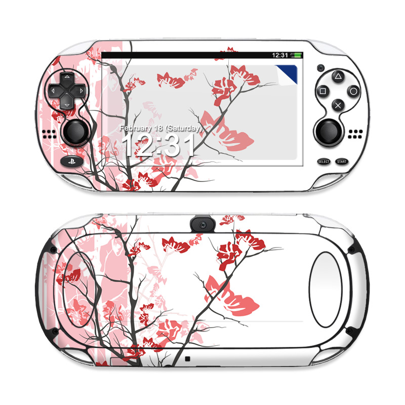 Sony PS Vita Skin - Pink Tranquility (Image 1)