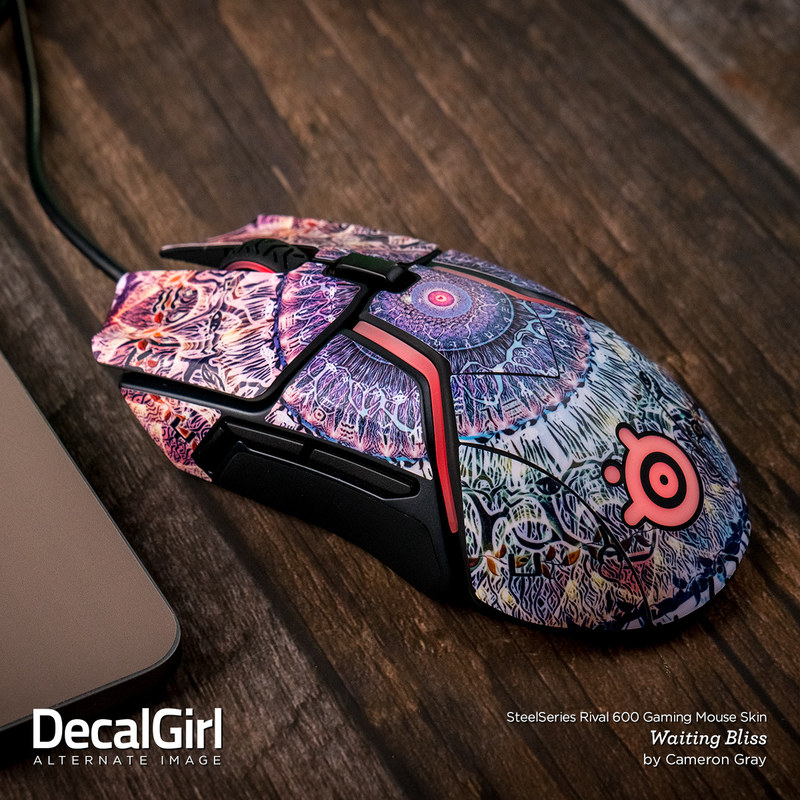 SteelSeries Rival 600 Gaming Mouse Skin - Retro Horizontal (Image 3)