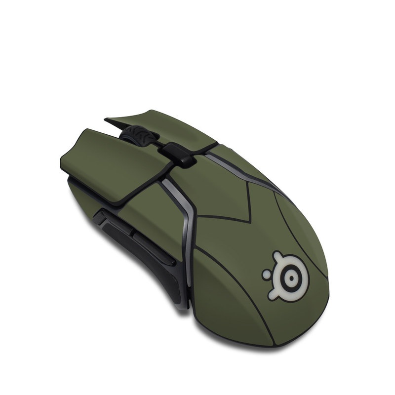 SteelSeries Rival 600 Gaming Mouse Skin - Solid State Olive Drab (Image 1)