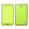 Samsung Galaxy Tab 4 7in Skin - Solid State Lime