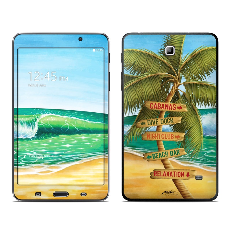 Samsung Galaxy Tab 4 7in Skin - Palm Signs (Image 1)