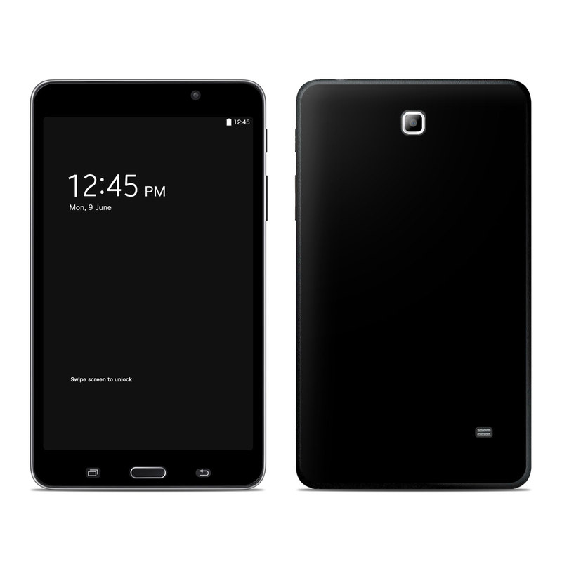 Samsung Galaxy Tab 4 7in Skin - Solid State Black (Image 1)