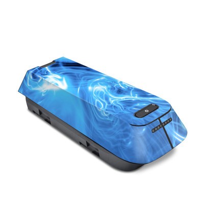 3DR Solo Battery Skin - Blue Quantum Waves