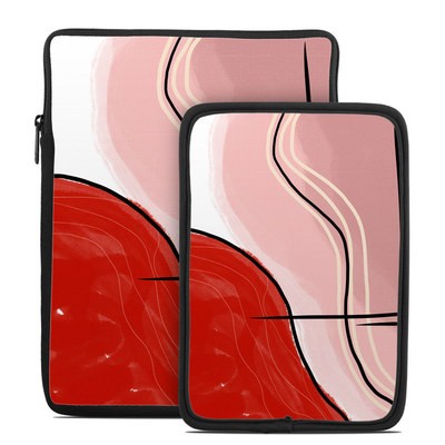 Tablet Sleeve - Abstract Red