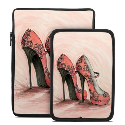 Tablet Sleeve - Coral Shoes