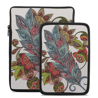 Tablet Sleeve - Feather Flower