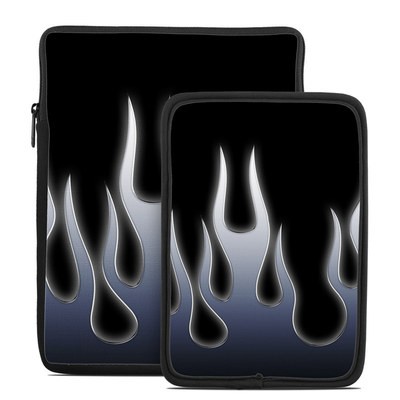 Tablet Sleeve - Metal Flames