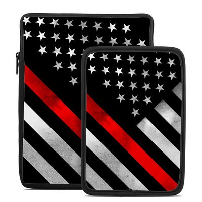 Tablet Sleeve - Thin Red Line Hero