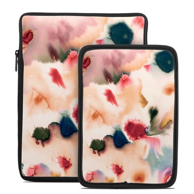 Tablet Sleeve -  Abstract Watercolor Mineral