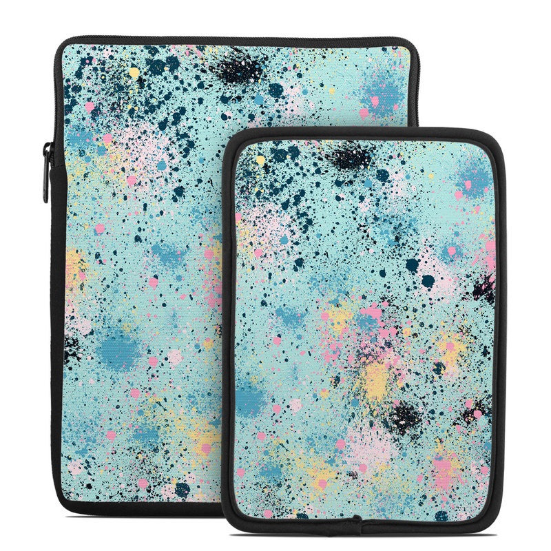 Tablet Sleeve - Abstract Ink Splatter (Image 1)