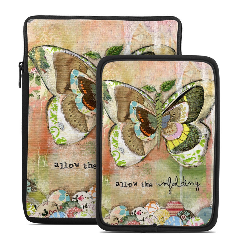 Tablet Sleeve - Allow The Unfolding (Image 1)