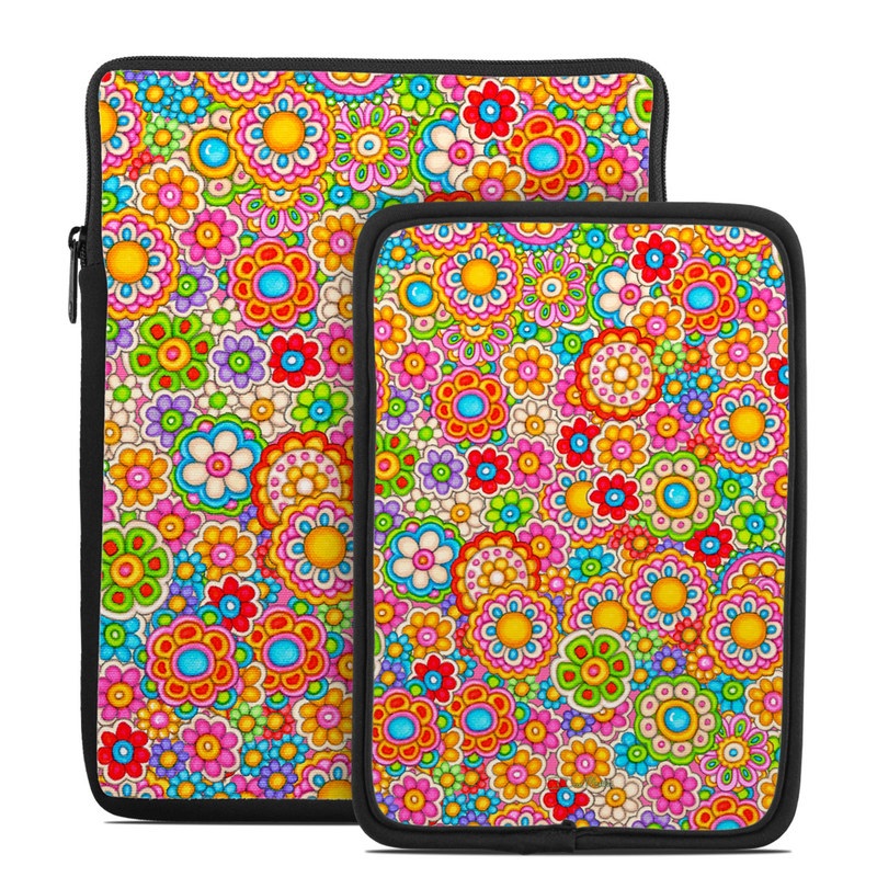 Tablet Sleeve - Bright Ditzy (Image 1)