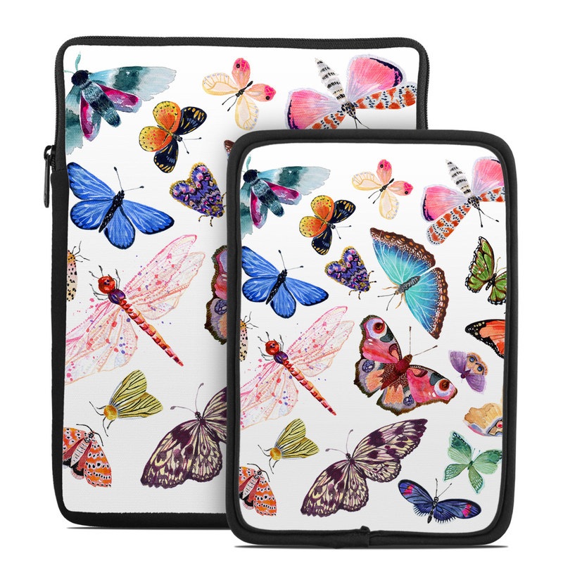 Tablet Sleeve - Butterfly Scatter (Image 1)
