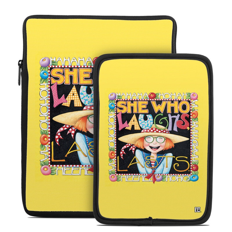 Tablet Sleeve - She Who Laughs (Image 1)