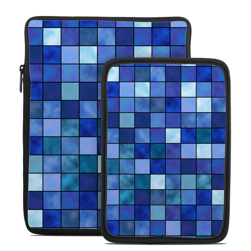 Tablet Sleeve - Blue Mosaic (Image 1)