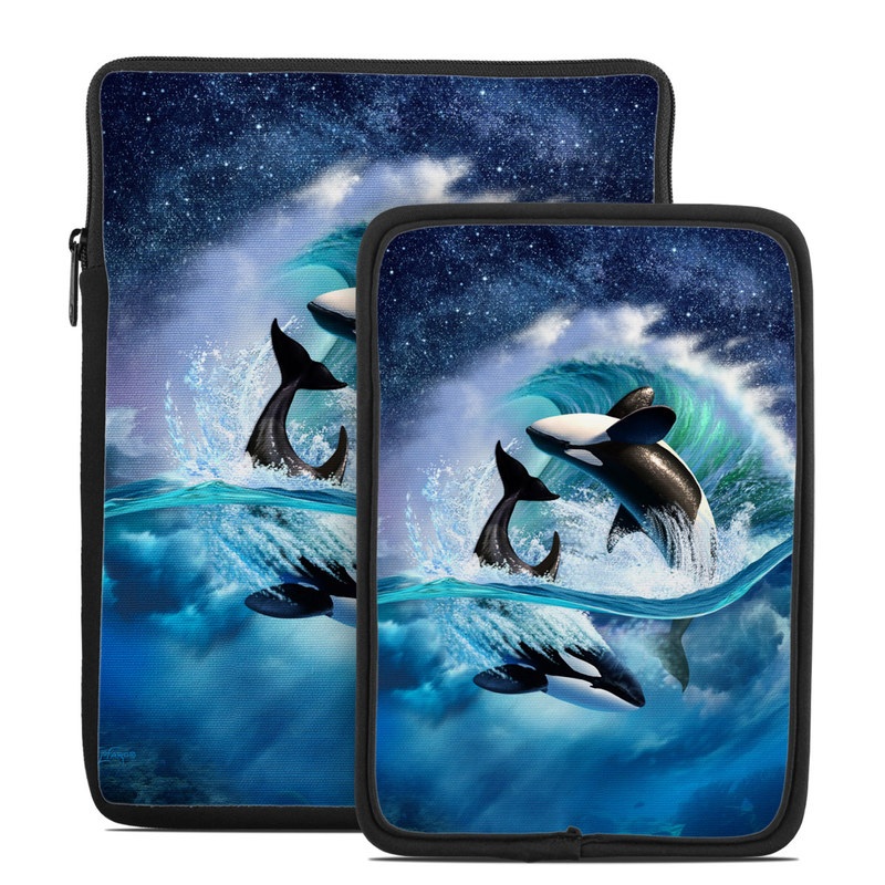 Tablet Sleeve - Orca Wave (Image 1)