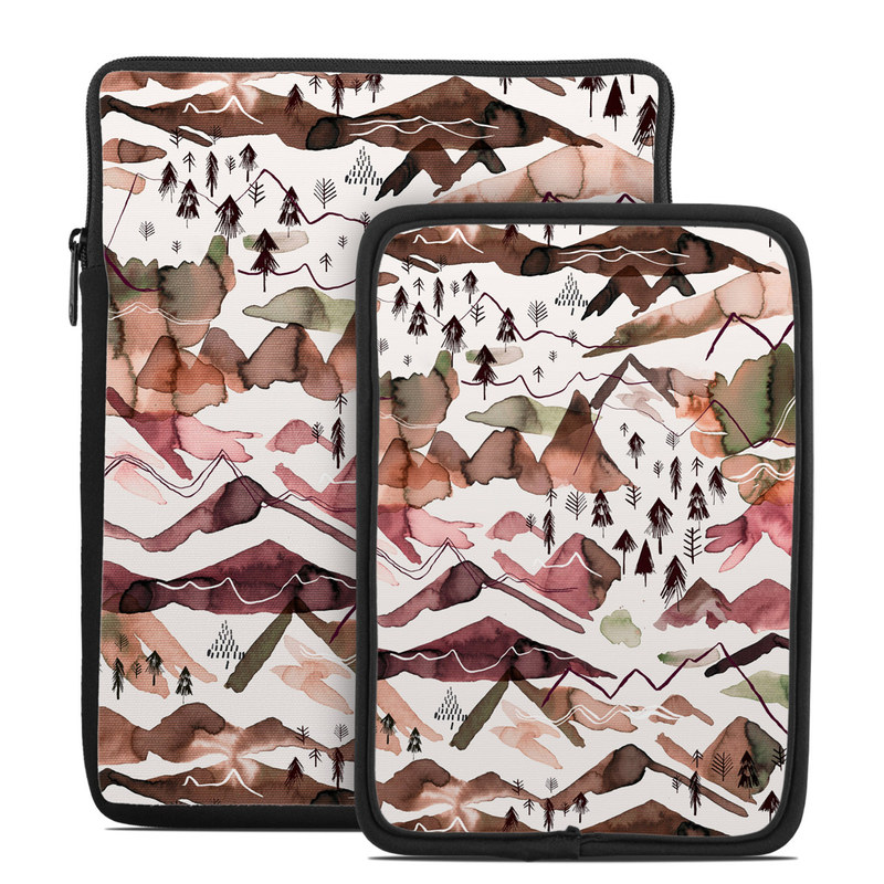 Tablet Sleeve - Red Mountains (Image 1)