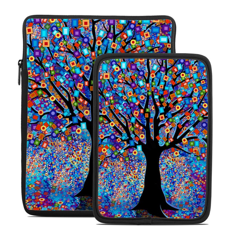 Tablet Sleeve - Tree Carnival (Image 1)