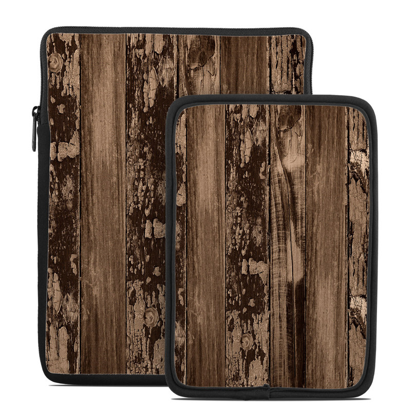 Tablet Sleeve - Weathered Wood (Image 1)
