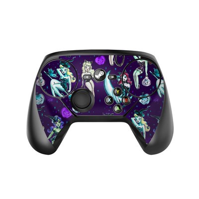 Valve Steam Controller Skin - Witches and Black Cats