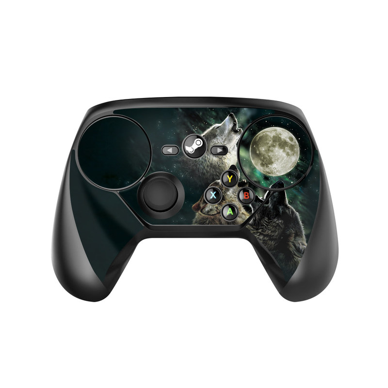 Valve Steam Controller Skin - Three Wolf Moon (Image 1)