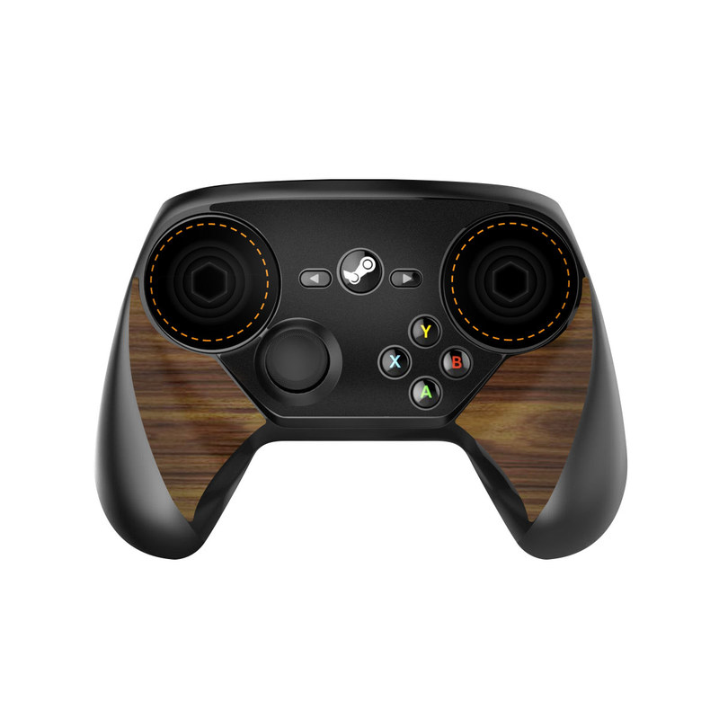 Valve Steam Controller Skin - Wooden Gaming System (Image 1)