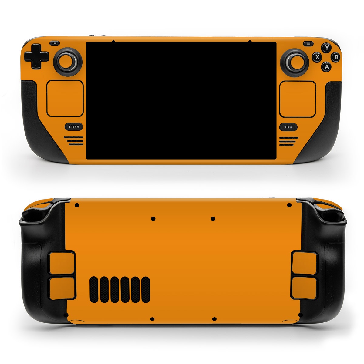 Valve Steam Deck Skin - Solid State Orange (Image 1)