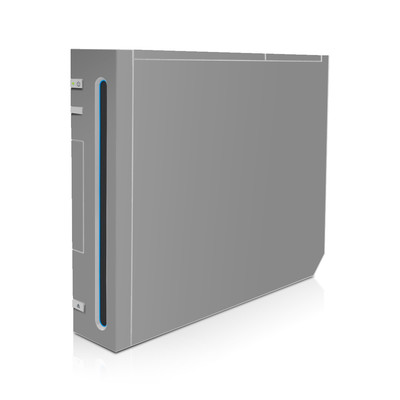 Wii Skin - Solid State Grey