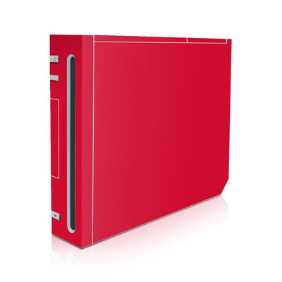 Wii Skin - Solid State Red