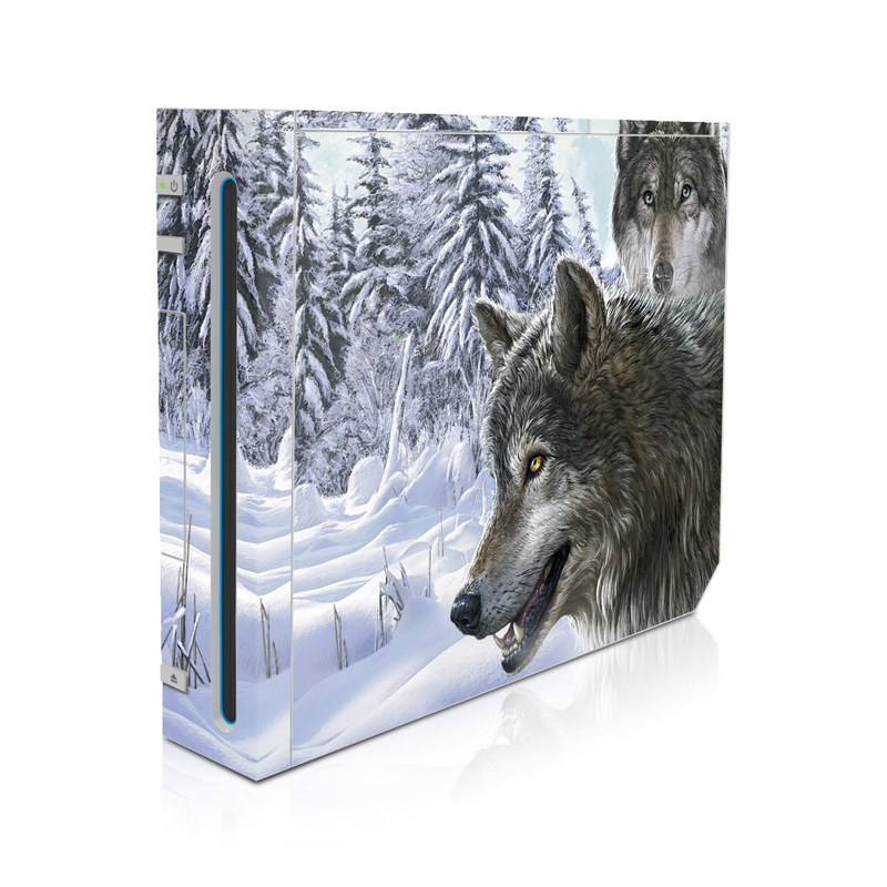 Wii Skin - Snow Wolves (Image 1)