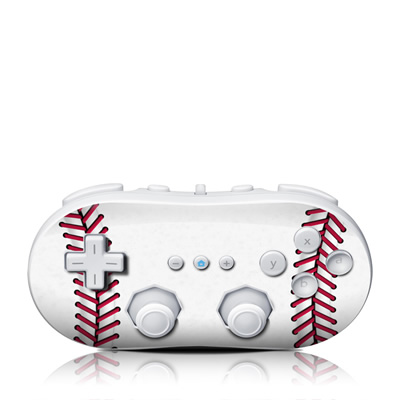 Wii Classic Controller Skin - Baseball