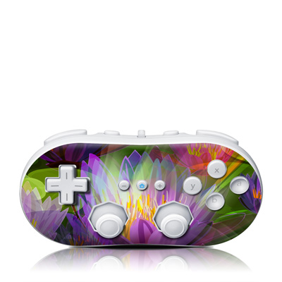Wii Classic Controller Skin - Lily