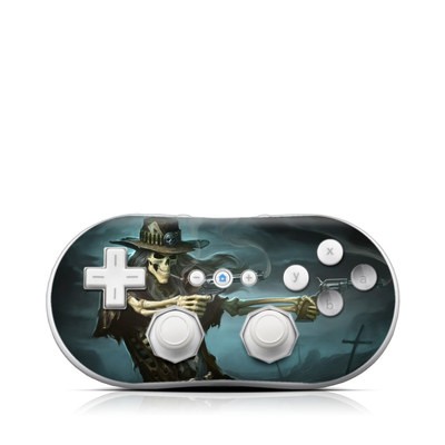 Wii Classic Controller Skin - Reaper Gunslinger