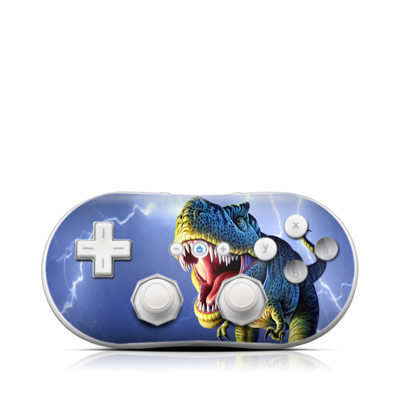 Wii Classic Controller Skin - Big Rex (Image 1)
