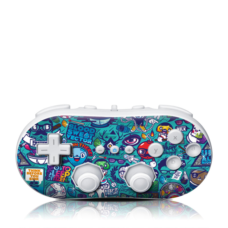 Wii Classic Controller Skin - Cosmic Ray (Image 1)