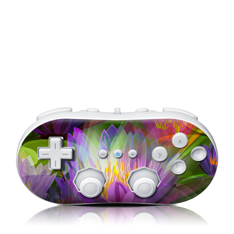 Wii Classic Controller Skin - Lily (Image 1)
