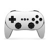 Nintendo Wii Classic Controller Pro Skin - Solid State White