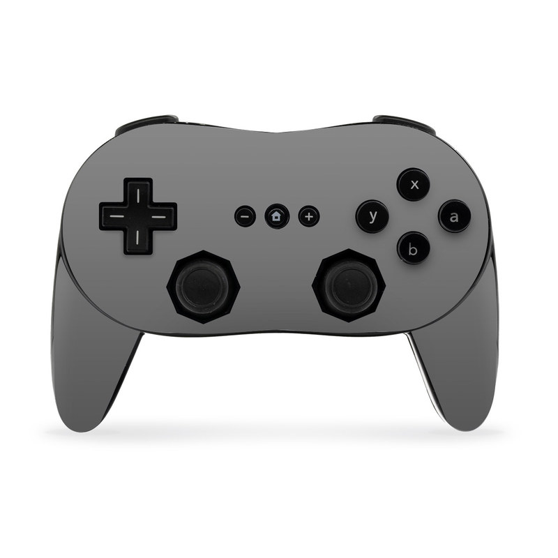 Nintendo Wii Classic Controller Pro Skin - Solid State Grey (Image 1)