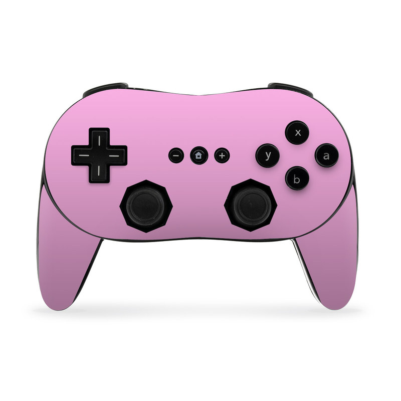 Nintendo Wii Classic Controller Pro Skin - Solid State Pink (Image 1)