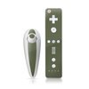 Wii Nunchuk Skin - Solid State Olive Drab