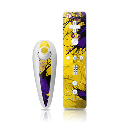 Wii Nunchuk Skin - Chaotic Land