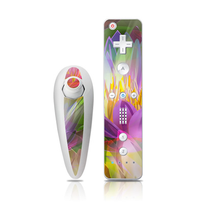 Wii Nunchuk Skin - Lily