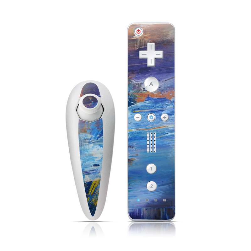 Wii Nunchuk Skin - Abyss (Image 1)