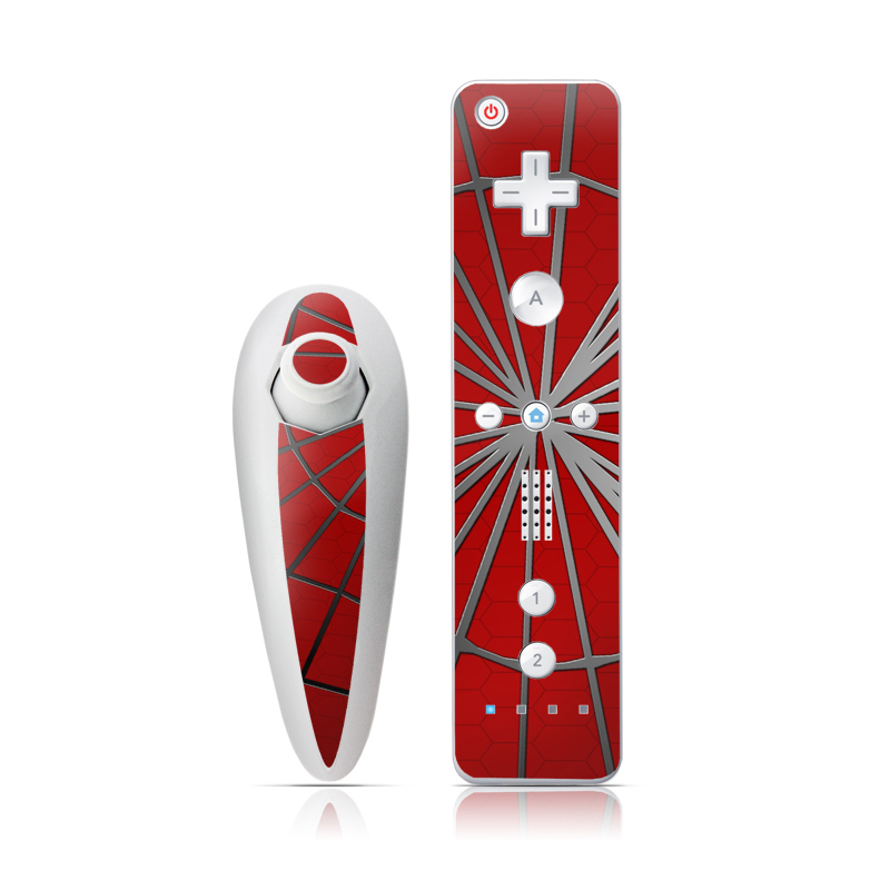 Wii Nunchuk Skin - Webslinger (Image 1)