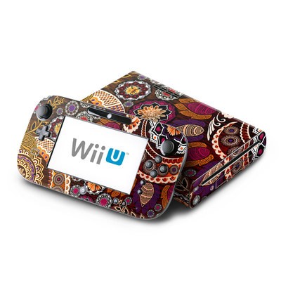Wii U Skin - Autumn Mehndi